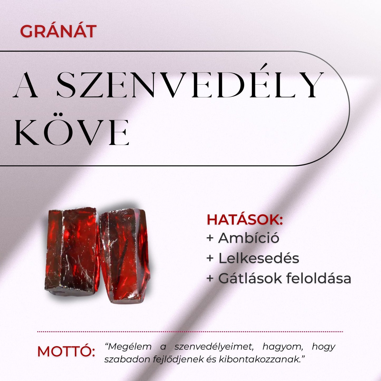 ZenCrystal – Rubín-Granát prsteň
