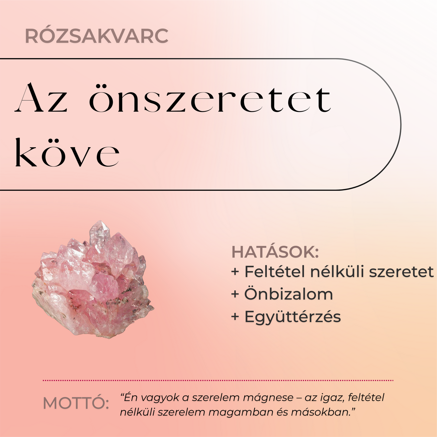 ZenCrystal – Ruženínový prsteň